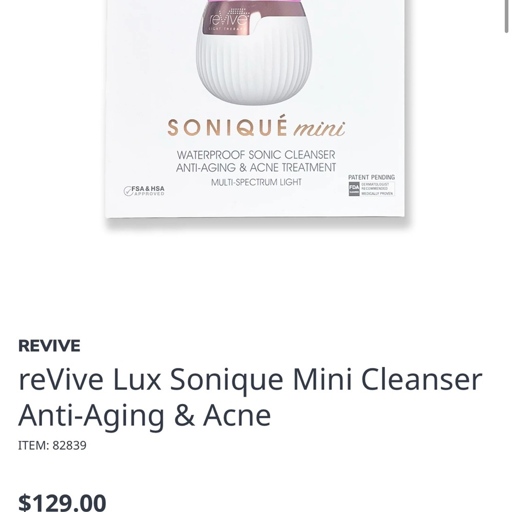 Revive Light Therapy Sonique Mini